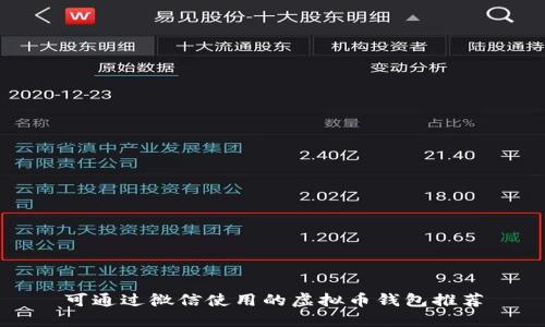 可通过微信使用的虚拟币钱包推荐