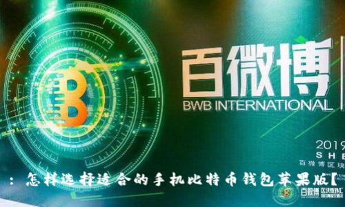 : 怎样选择适合的手机比特币钱包苹果版?