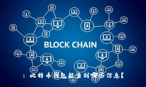 : 比特币钱包能查到哪些信息?
